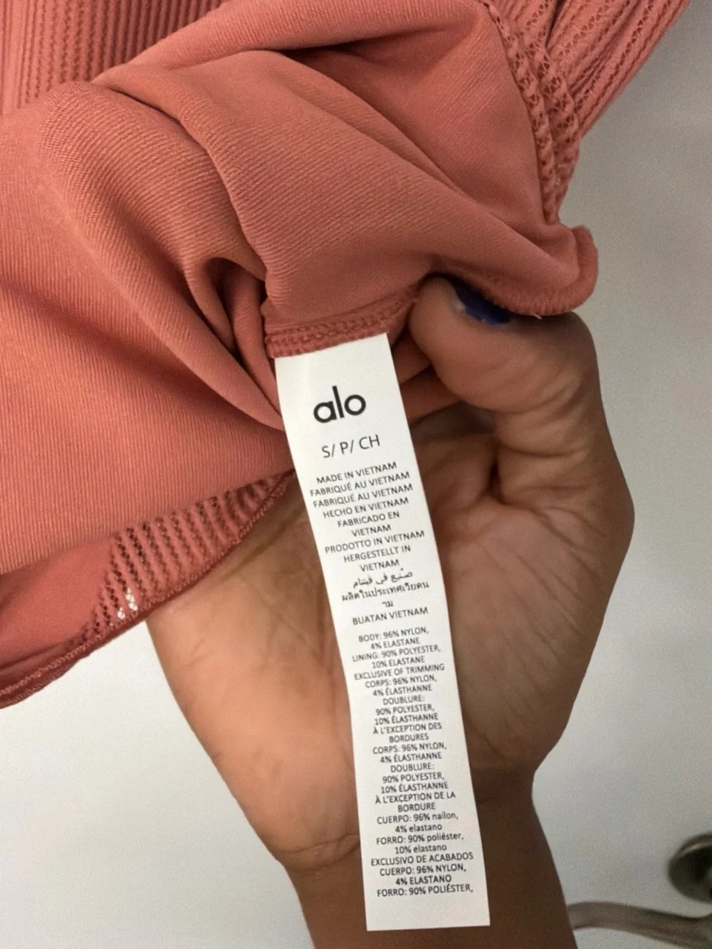 Alo Yoga Soft Terracotta dress